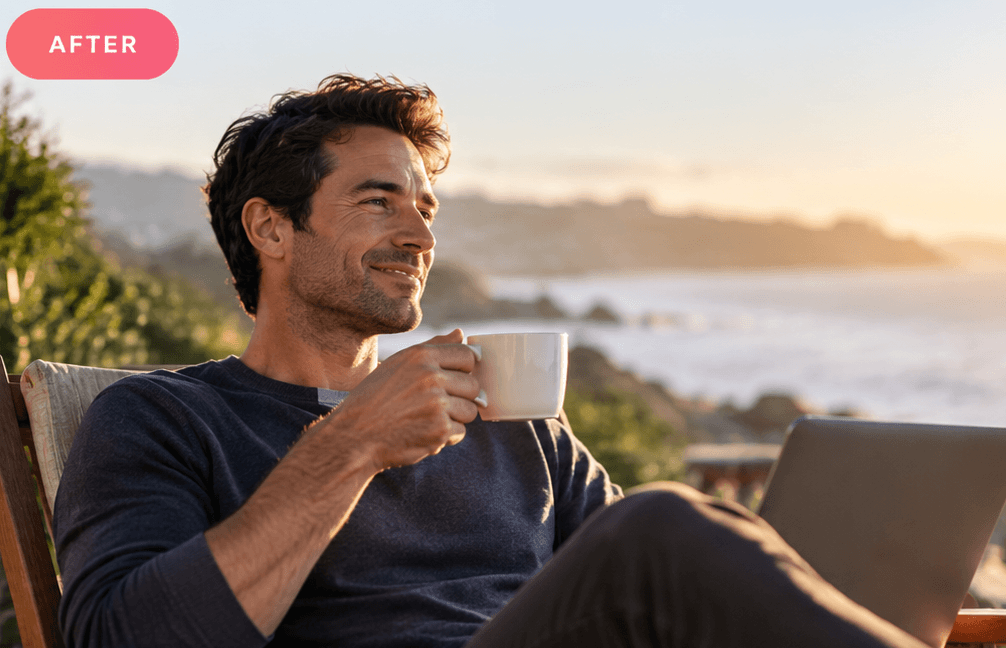 After Impactine: relaxed with clear campaign results